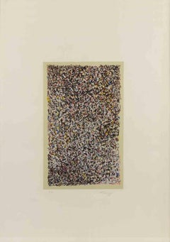 Stained Glass - Lithograph by Mark Tobey - 1974