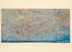 The Scroll of Liberty by Mark Tobey - color signed lithograph