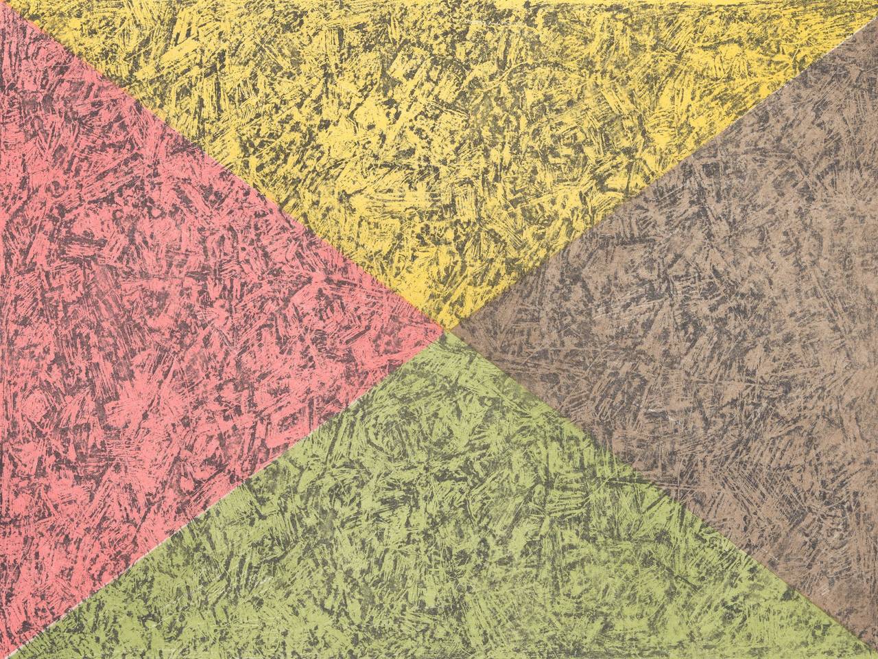 Mark Tobey Abstract Print - The Season's Encounter