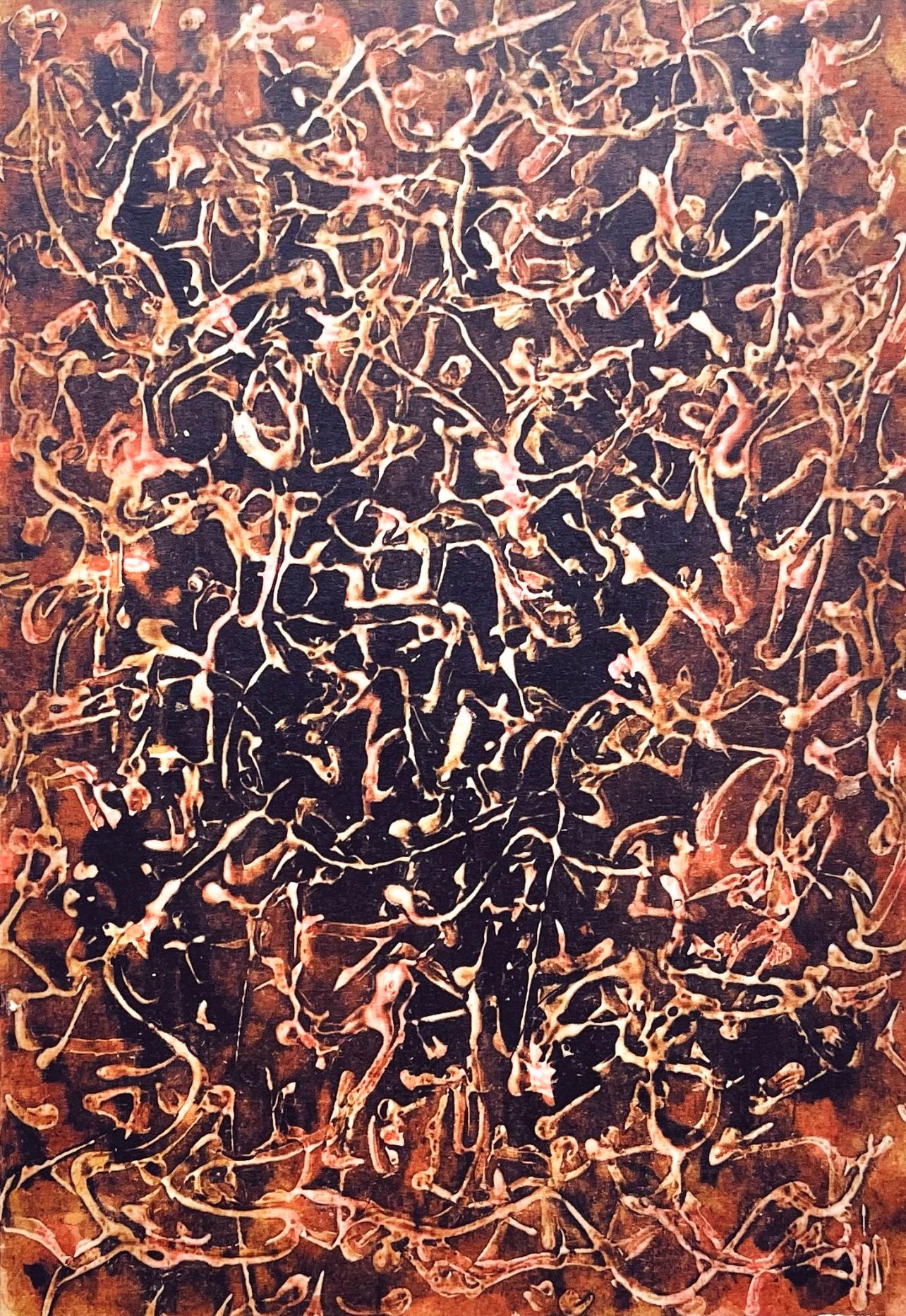Tobey, Arabesque de la nuit, Mark Tobey, Peintres d'aujourd'hui (after) For Sale 1