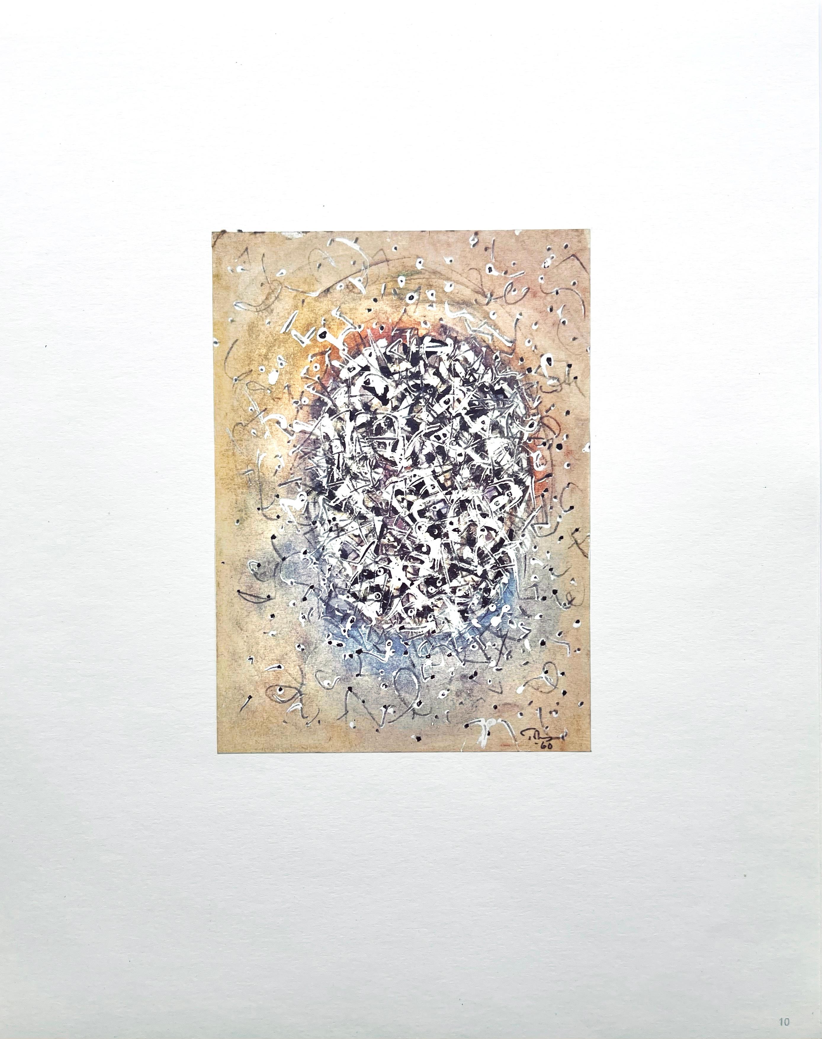 Tobey, Centre dominé, Mark Tobey, Peintres d'aujourd'hui (after) For Sale 4