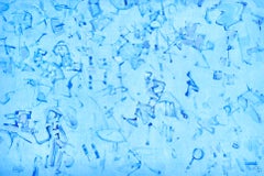 Tobey, Composition en bleu-gris (Mme T.), Peintres d'aujourd'hui (after)