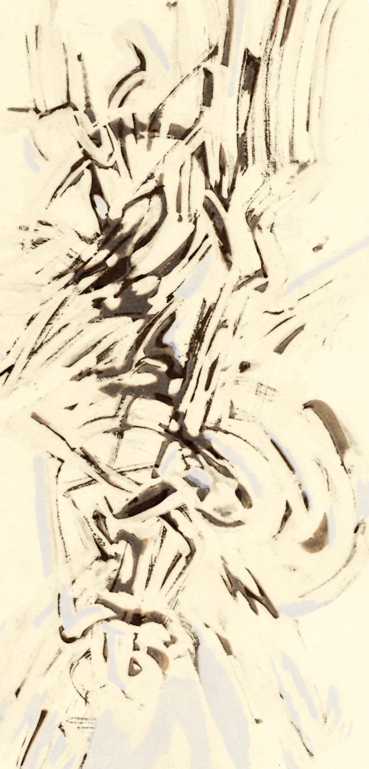 Tobey, Komposition, XXe Siècle (nach) – Print von Mark Tobey