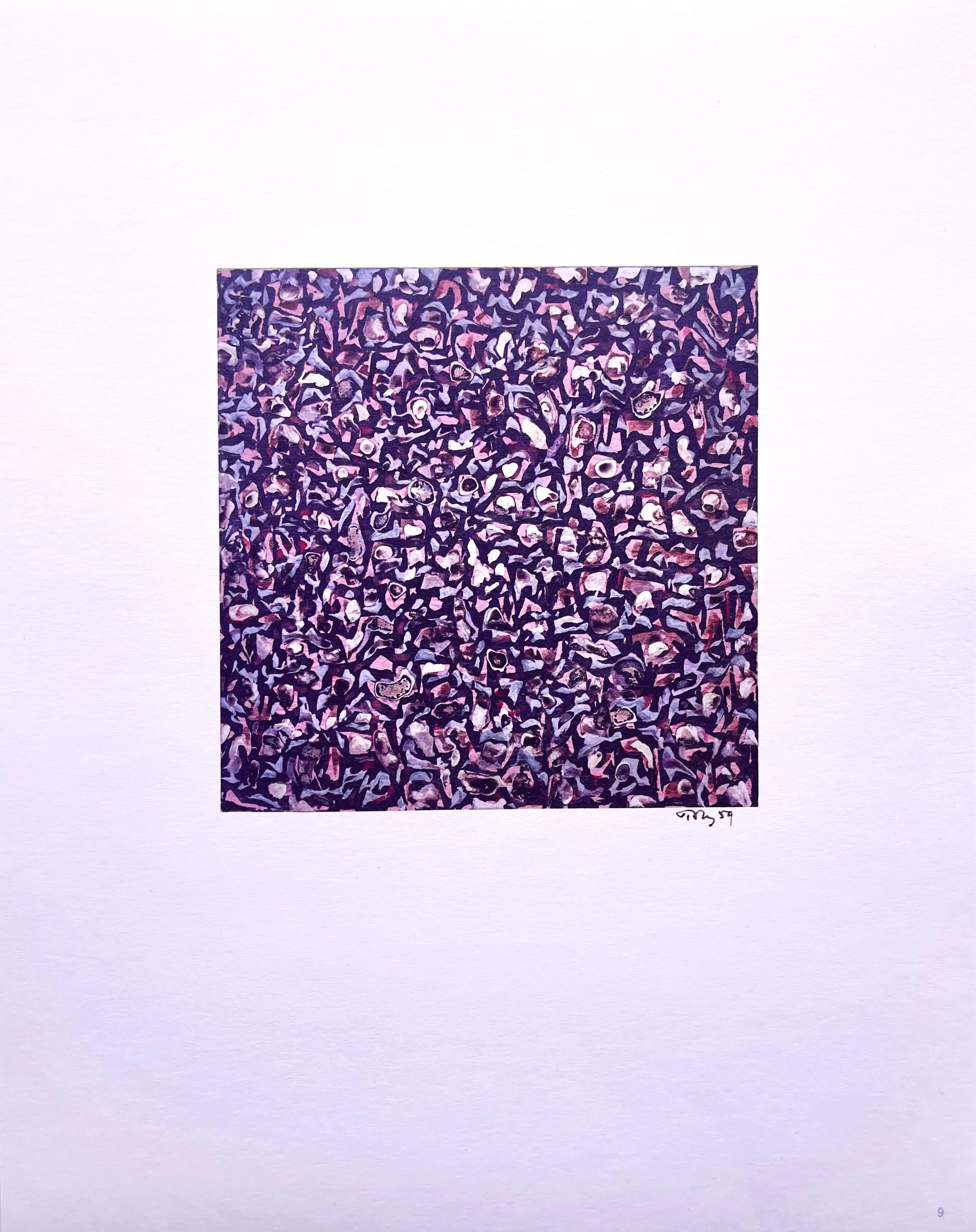 Tobey, Le monde des cailloux, Mark Tobey, Peintres d'aujourd'hui (after) For Sale 5
