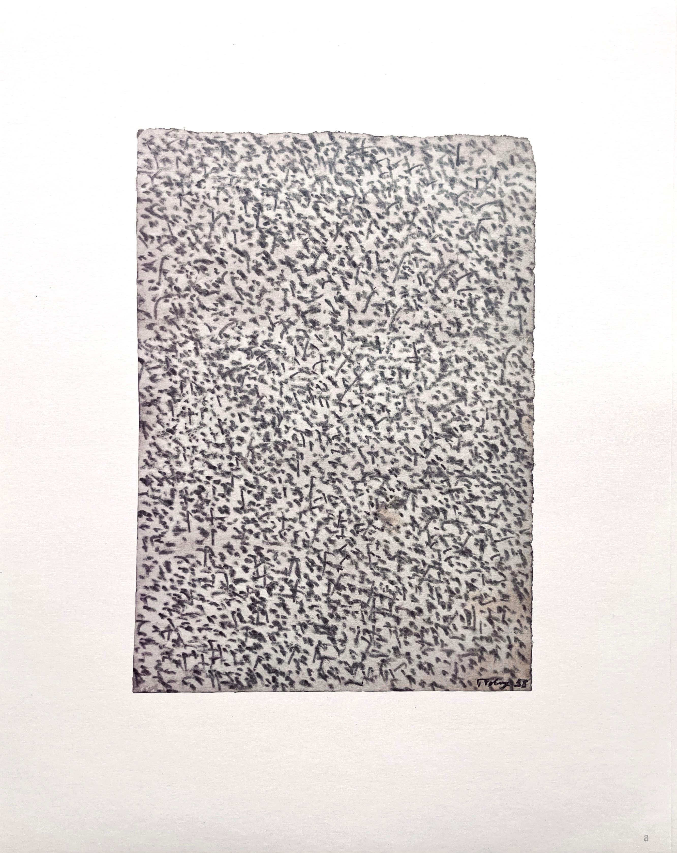 Tobey, Le mur vivant, Mark Tobey, Peintres d'aujourd'hui (d'après) en vente 5