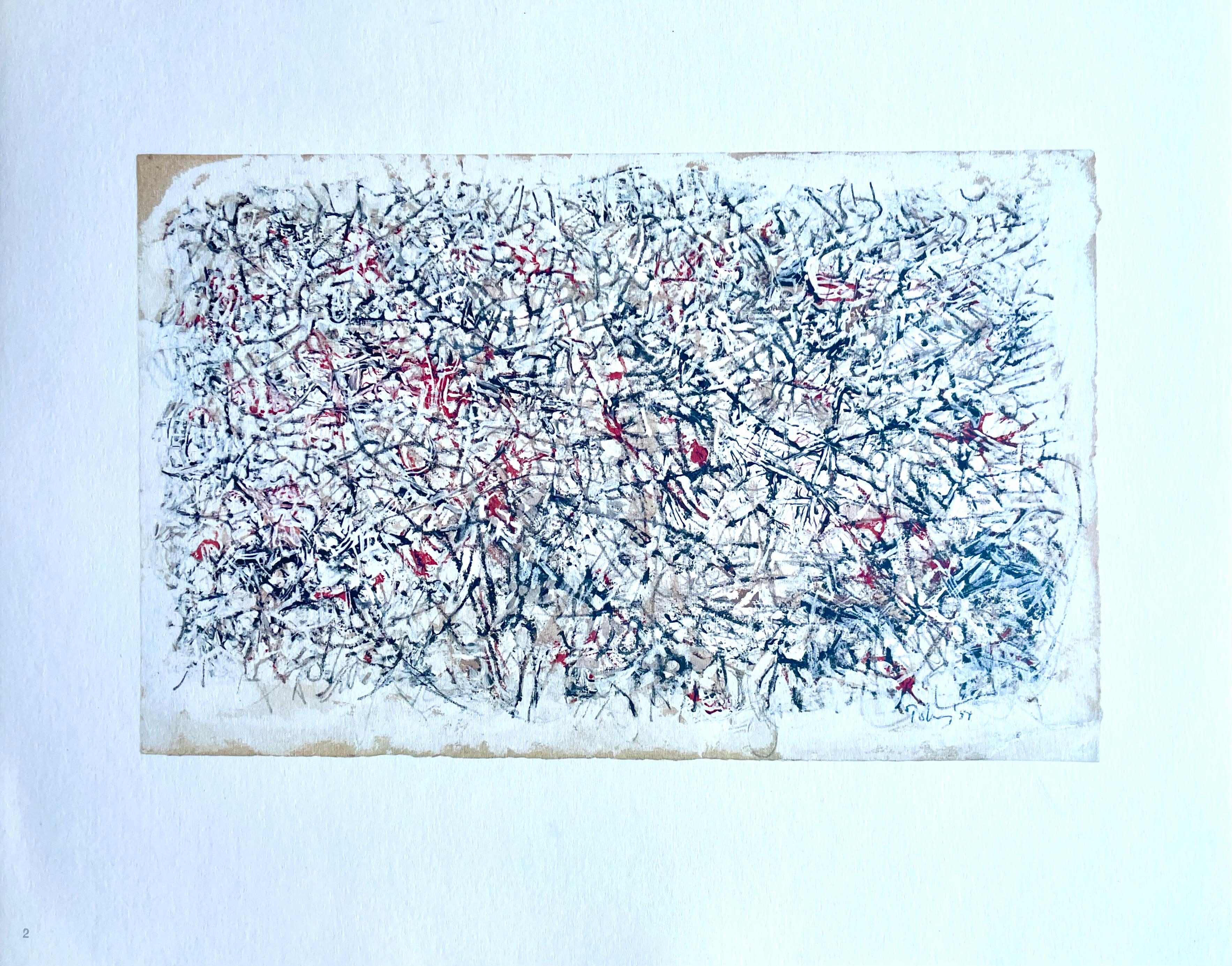 Tobey, Recherche, Mark Tobey: Peintres d'aujourd'hui (after) For Sale 8