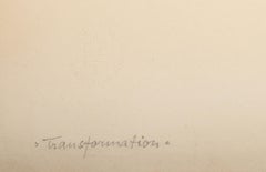 Transformation, Abstract Expressionist Screenprint by Mark Tobey