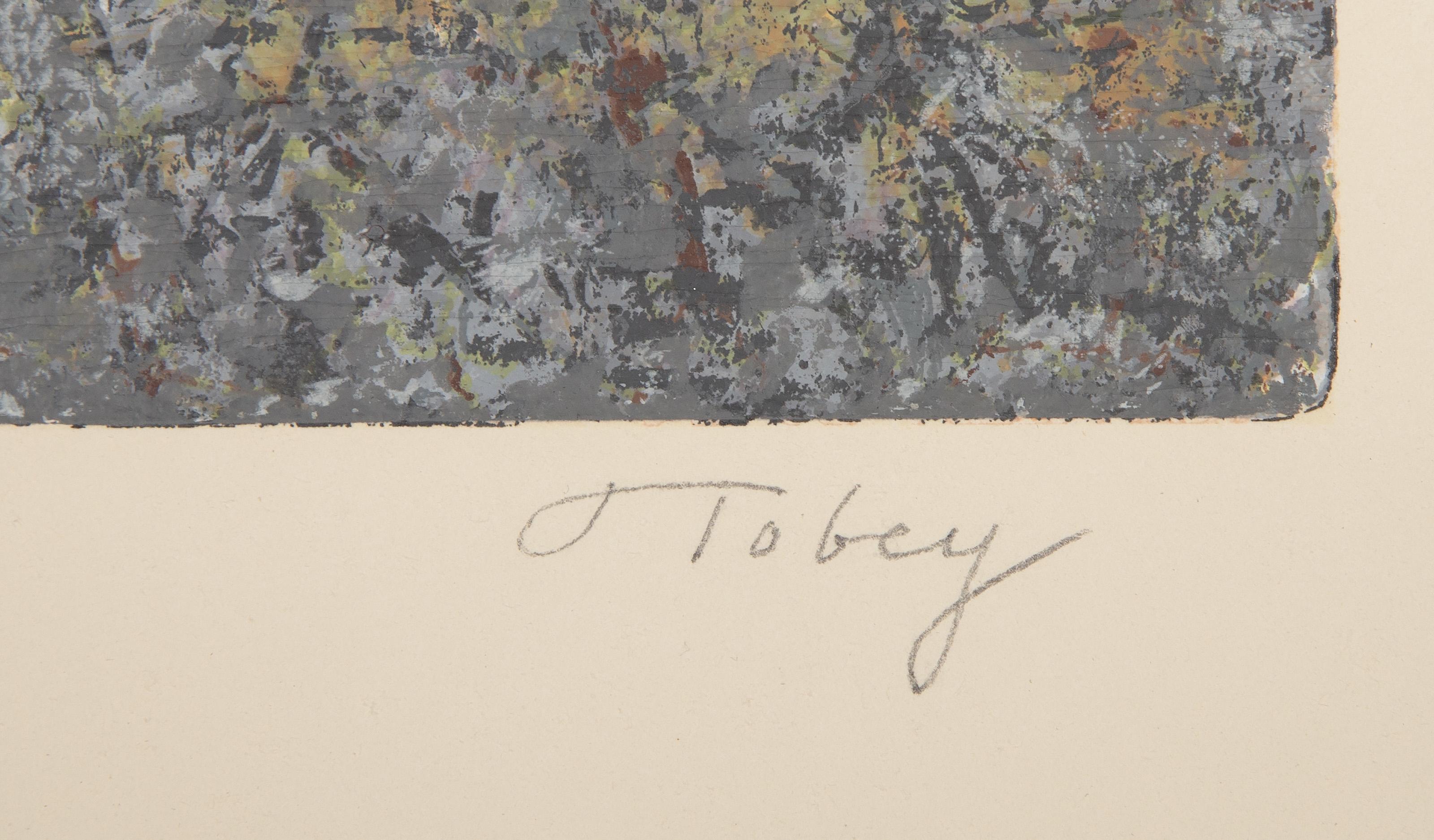 Transformation, Abstract Expressionist Screenprint by Mark Tobey For Sale 2