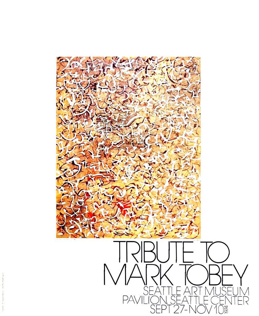Tribute to Mark Tobey Poster