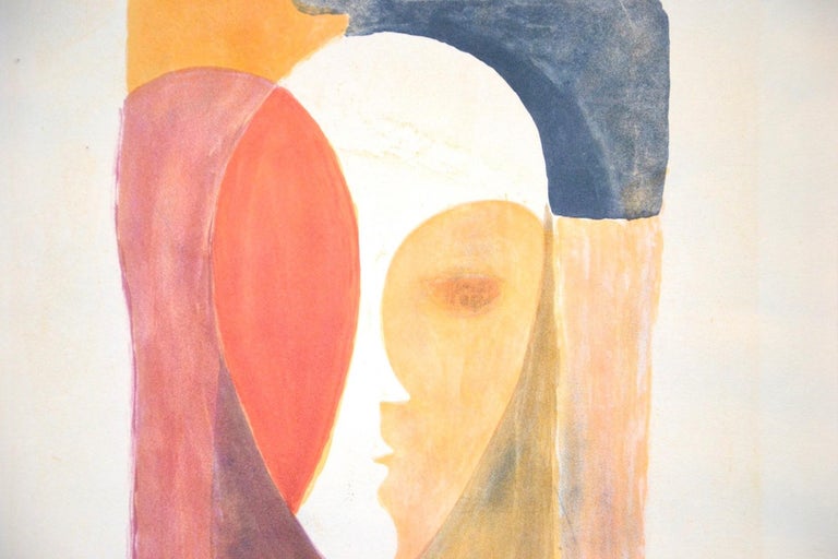 Mark Tobey Unknown Kiss Original Lithograph by Mark Tobey 1970 at