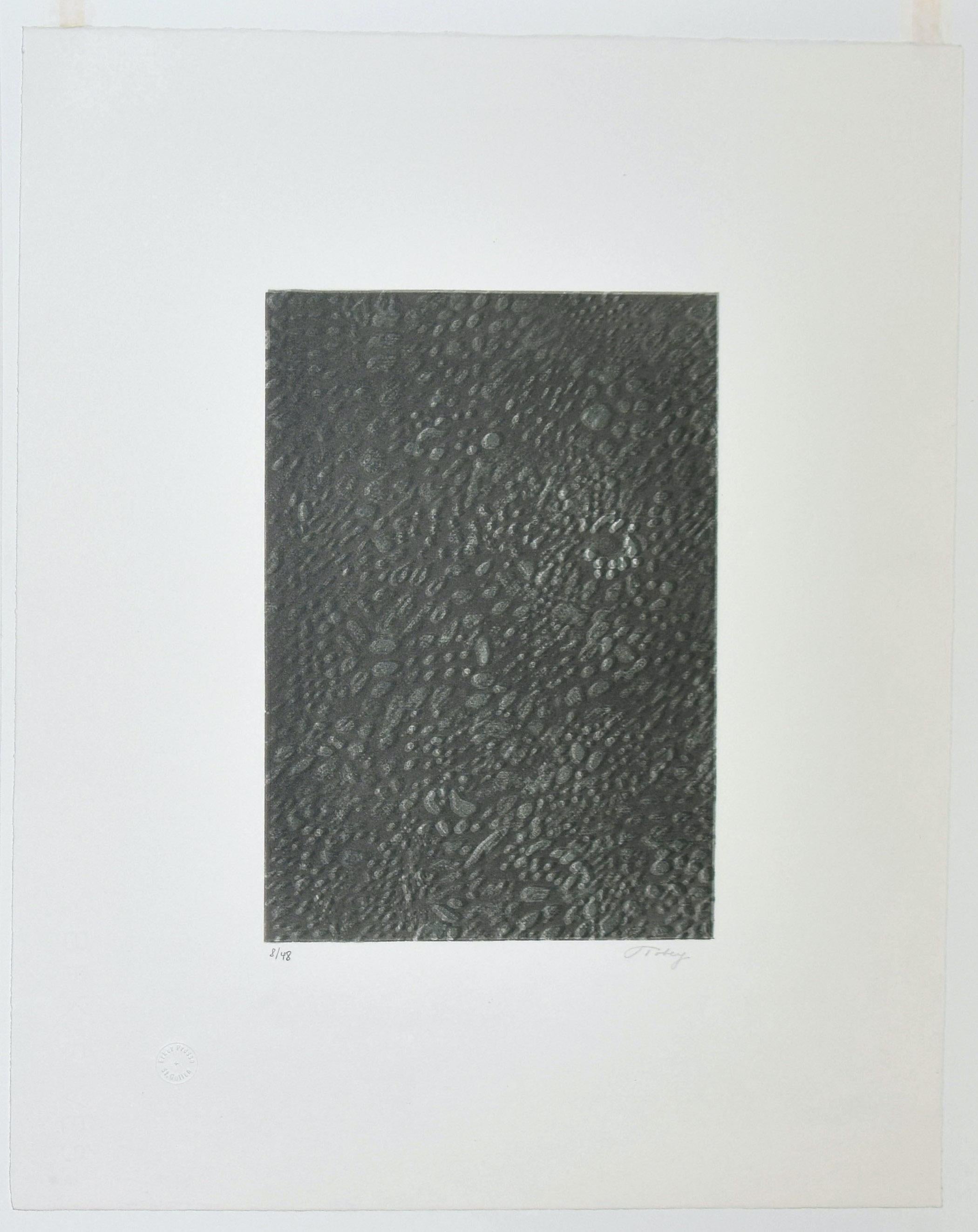 Untitled - Original Lithograph by Mark Tobey - 1970s 1