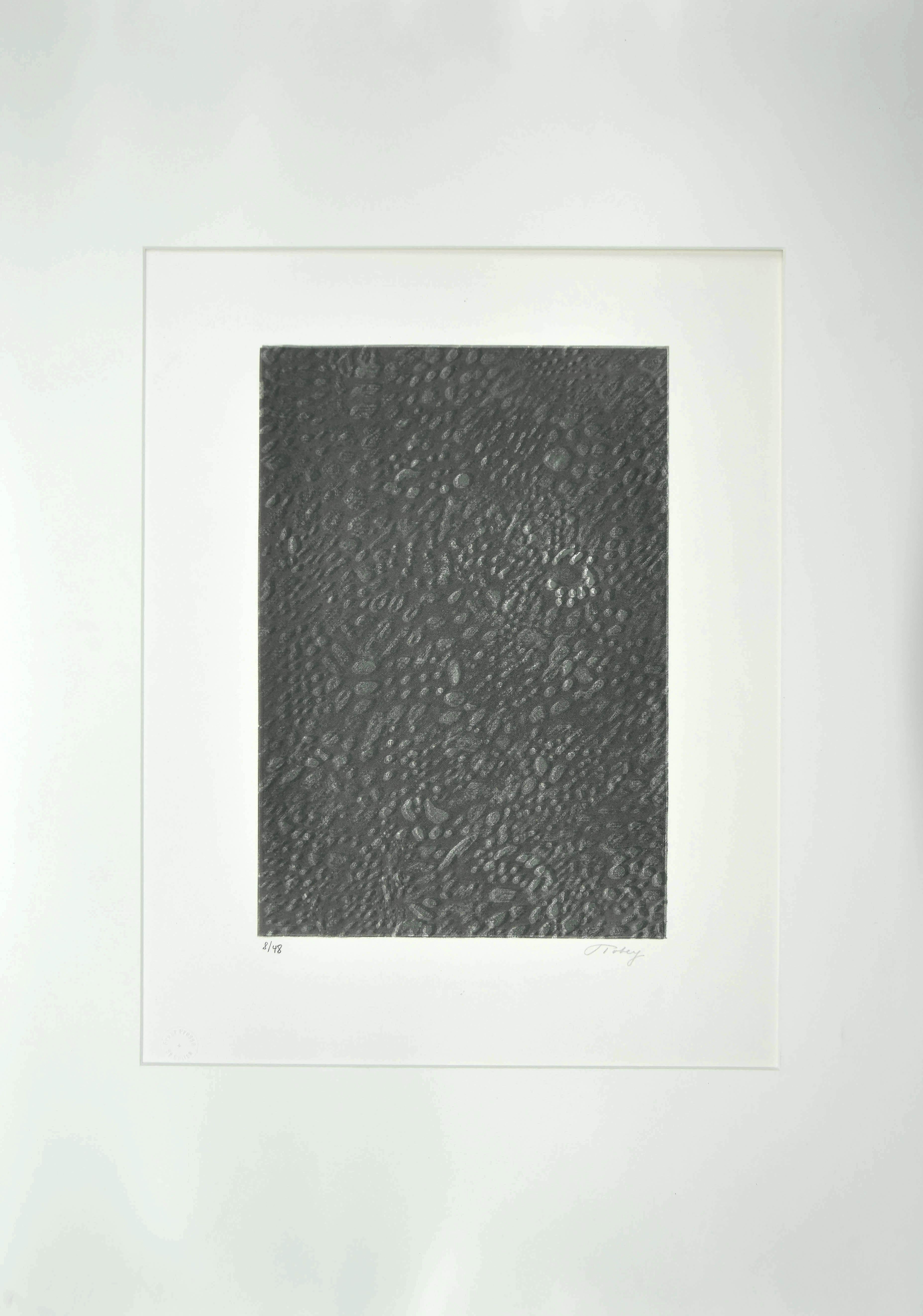 Untitled - Original Lithograph by Mark Tobey - 1970s 2