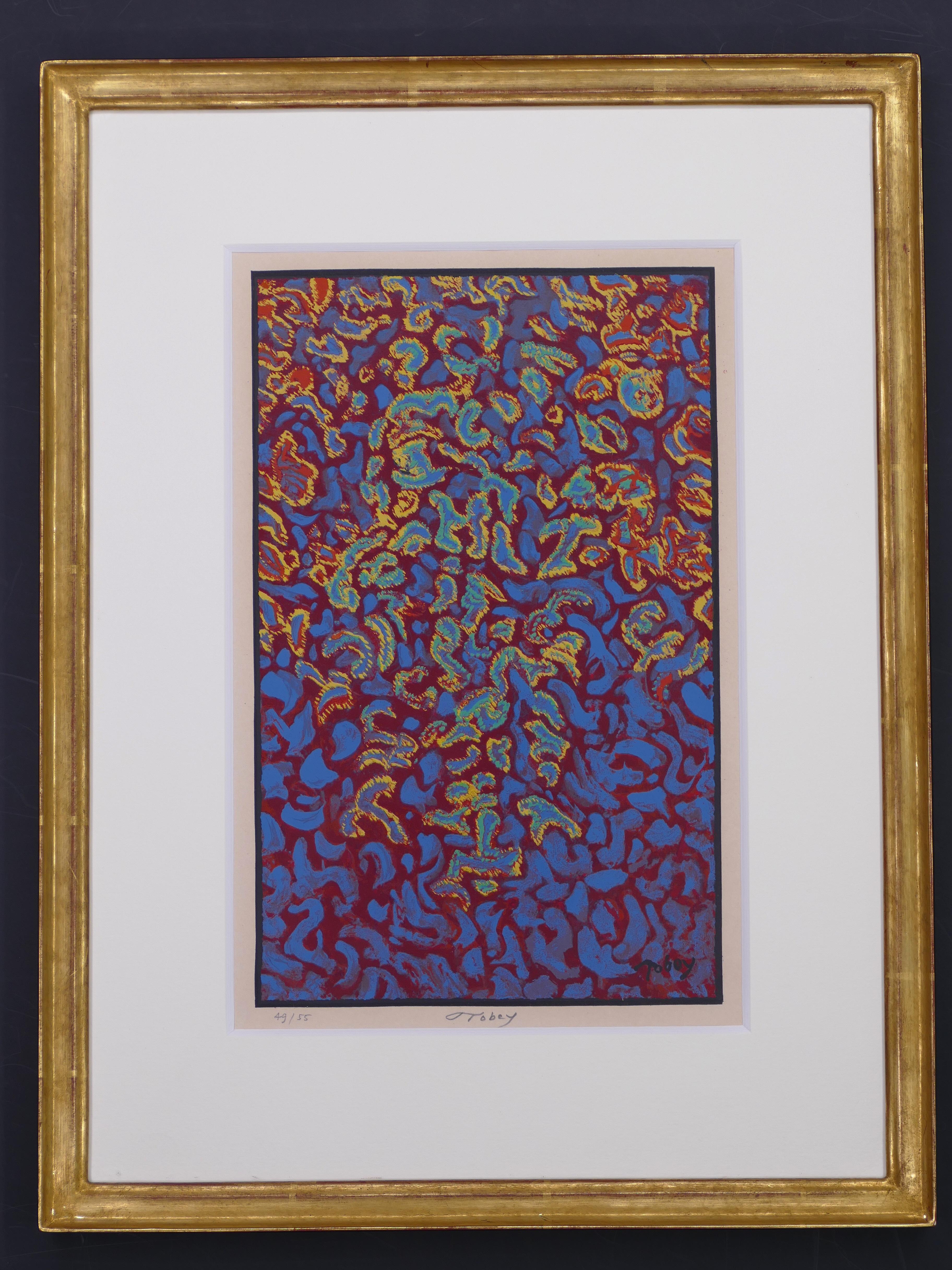 2 Original Screen Print on Paper by Mark Tobey 1
