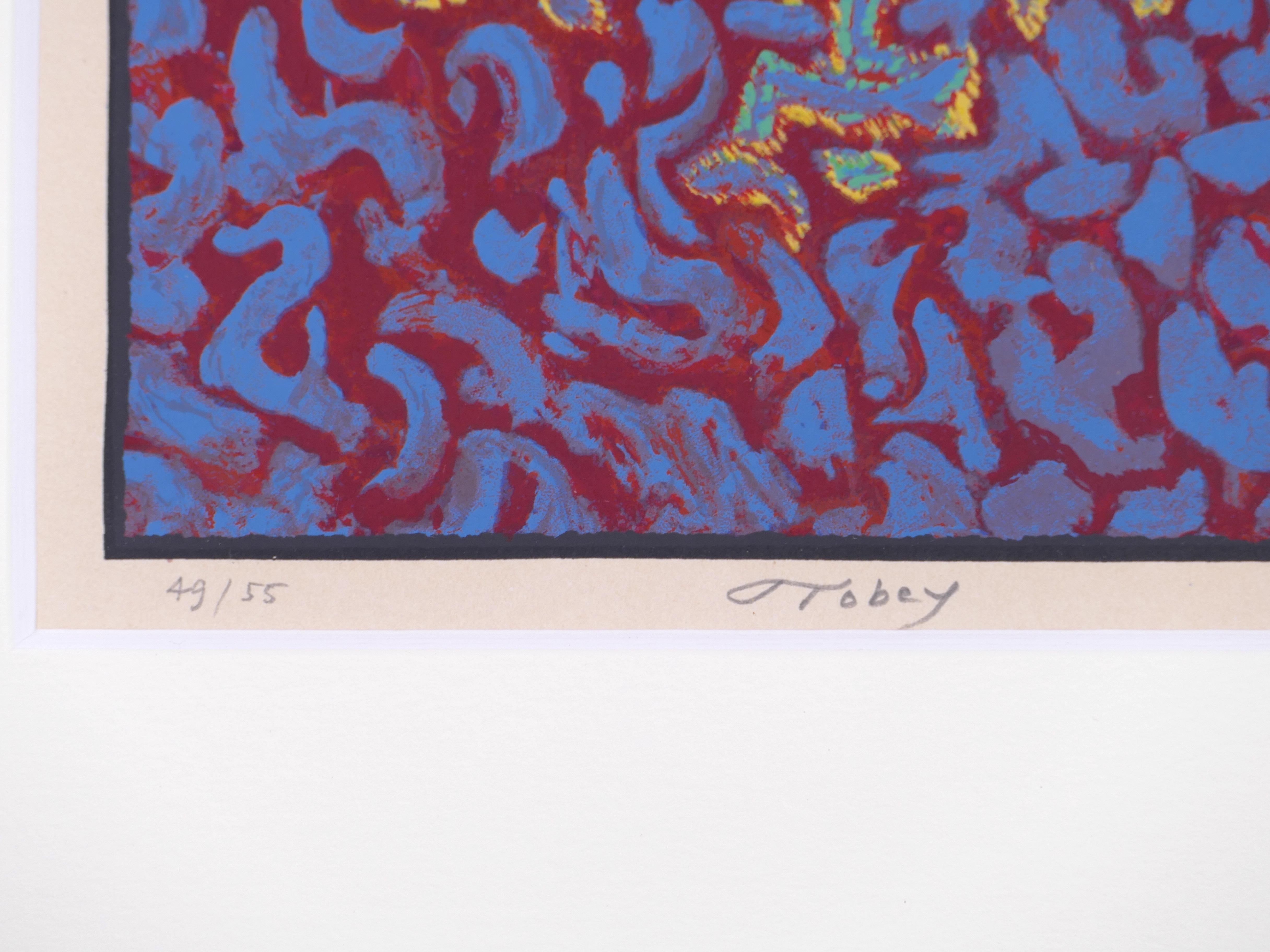 2 Original Screen Print on Paper by Mark Tobey 3