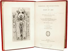 Mark Twain 'CLEMENS', Personal Recollections of Joan of Arc, HIS COPY, 1896
