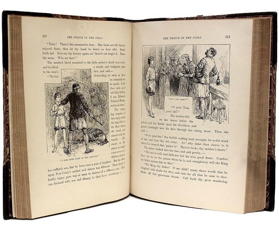 American Mark Twain, Prince and the Pauper, 1882, First Edition in the Deluxe Binding!