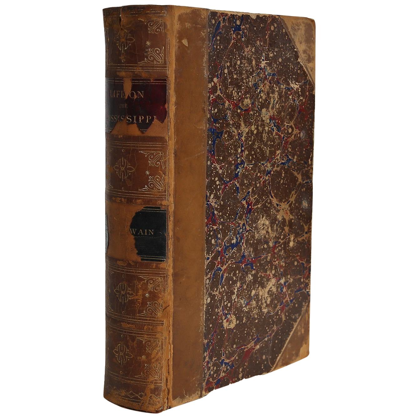 Mark Twain's Life on the Mississippi, 1883 For Sale