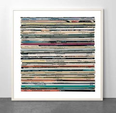 Collection of Jazz Records/ Colorful Photograph of Records 