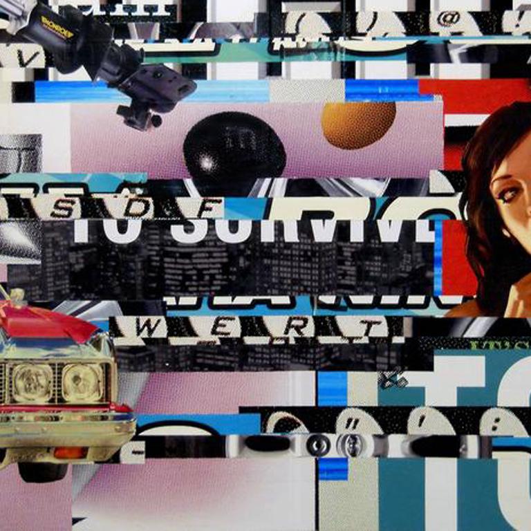 Sensatrac - Abstract Mixed Media Art by Mark Vinci