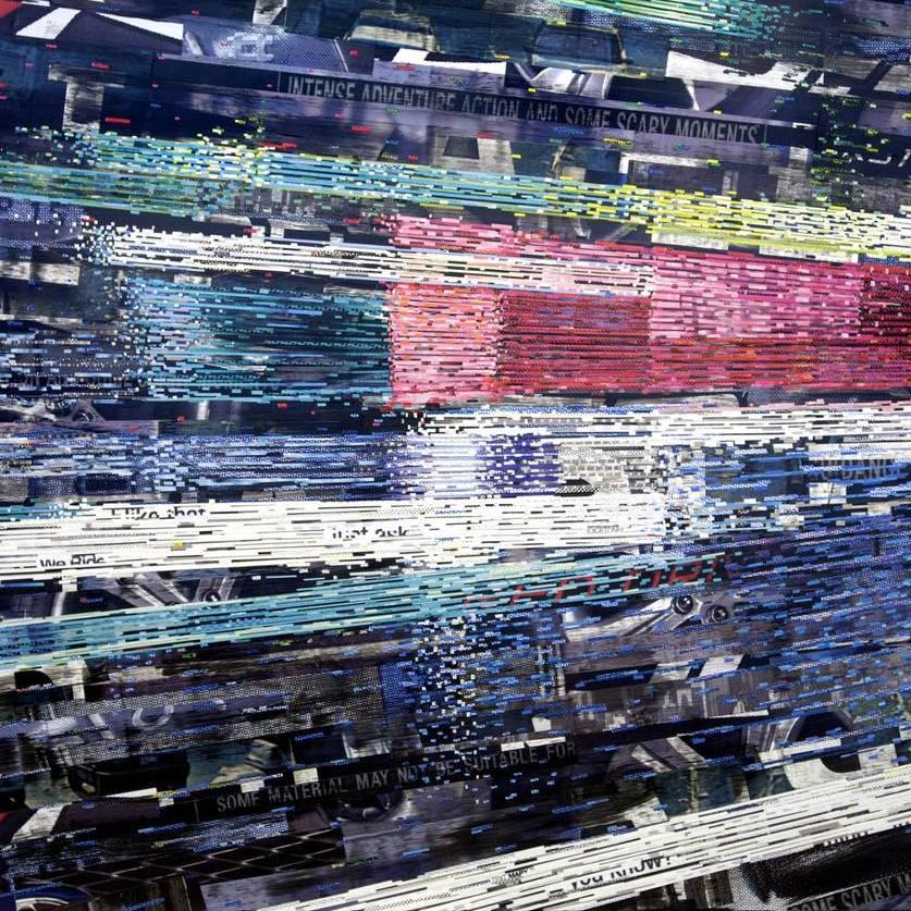 Mark Vinci is a mixed media artist and a recipient of the prestigious Pollock-Krasner Foundation Grant. Through his abstract work, Vinci documents what he feels is the collective experience of the high-speed, dynamic nature of modern city life.