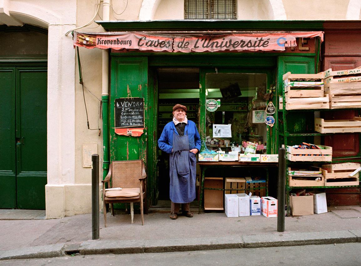 Mark York Color Photograph - The Grocer. Montpellier, Southern France.