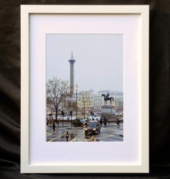 20th Century Color Photography Mark York Trafalgar Square London Building Print