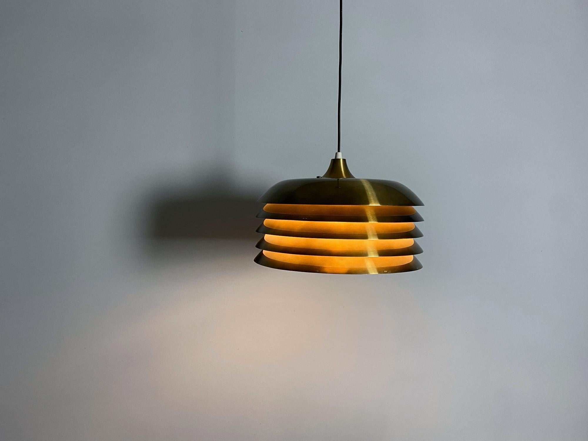 Space Age Markaryd Hans-Agne Jakobsson T-742 Pendant Light, 1970s, Sweden