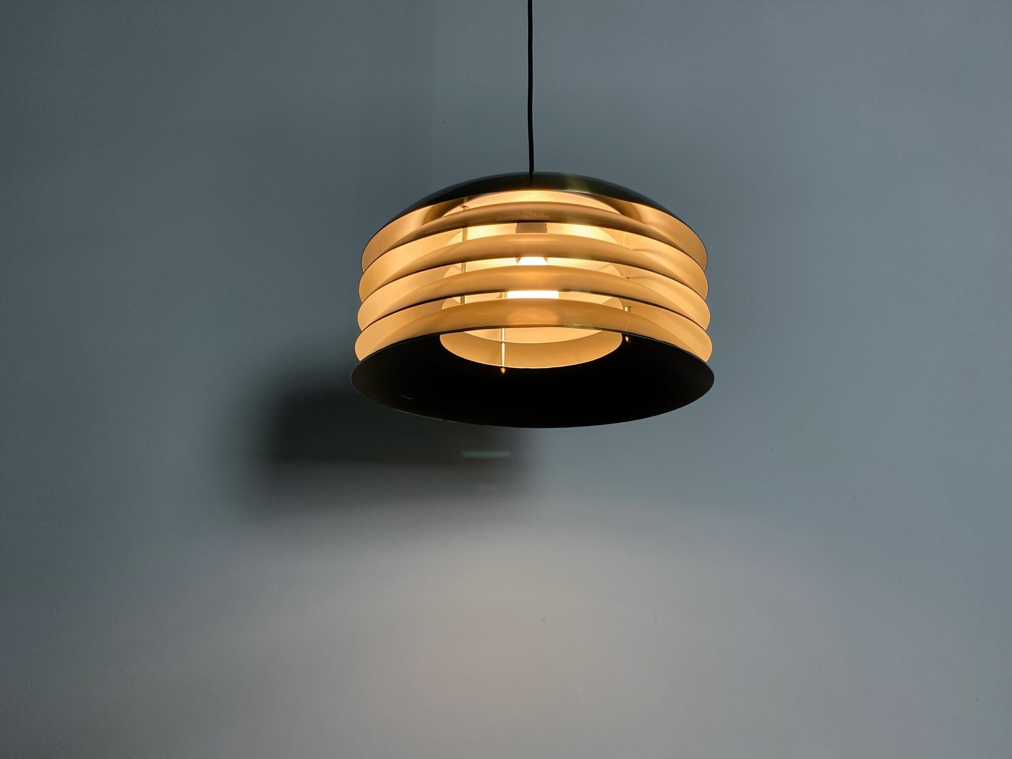 Markaryd Hans-Agne Jakobsson T-742 Pendant Light, 1970s, Sweden In Good Condition In Biebergemund, Hessen