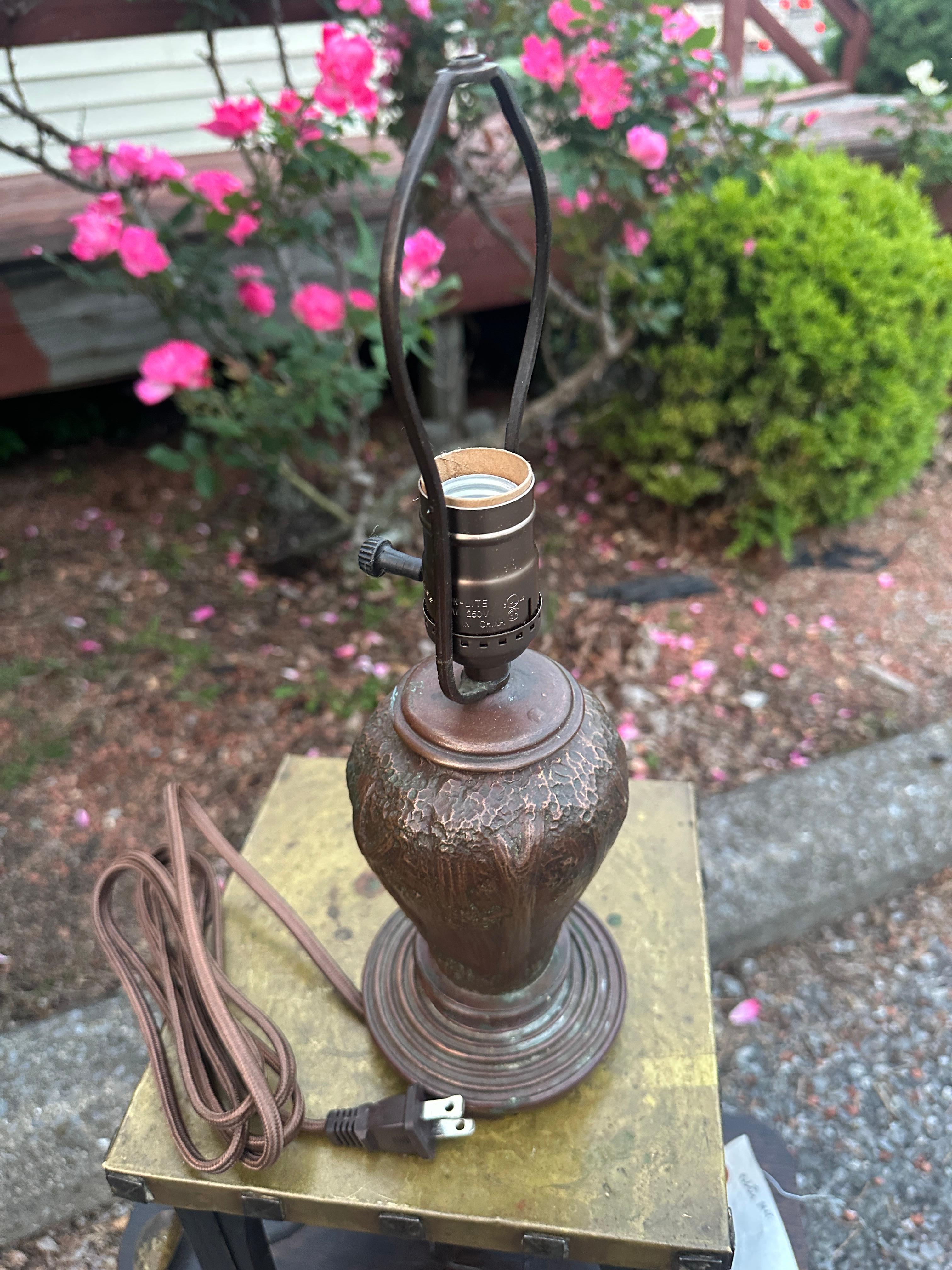 Marked Handel Table Lamp Base- W7857 For Sale 4