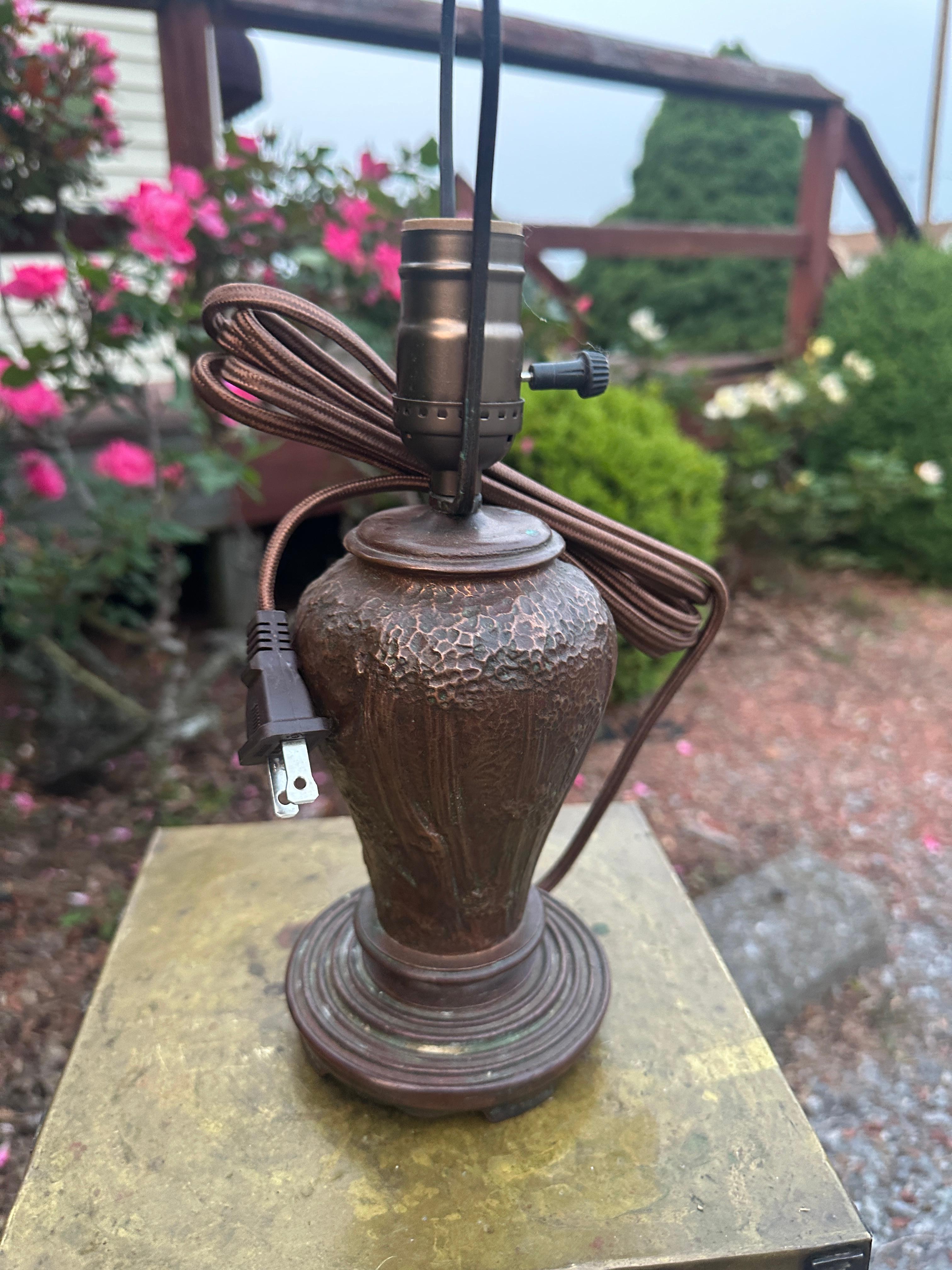 Marked Handel Table Lamp Base- W7857 For Sale 2