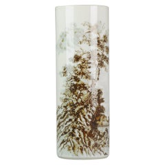 Marked On Base Chinese porcelain 20th century. ProC Vase Marked Undergla