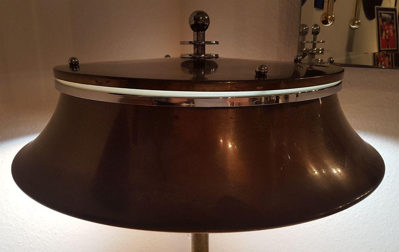 American Markel Machine Age Table Lamp, Buffalo New York For Sale