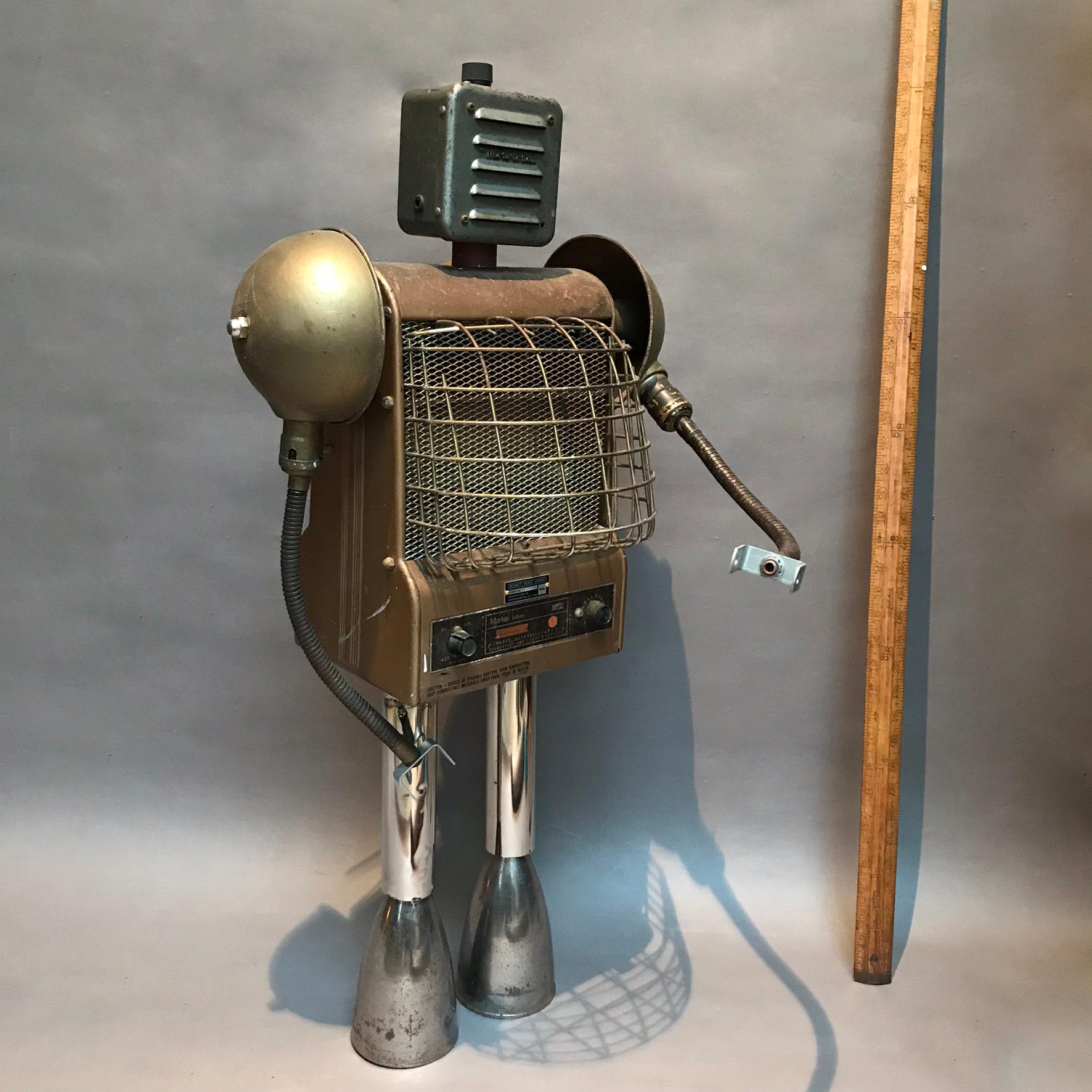 Fait main Sculpture robot Markel de Bennett Robot Works en vente