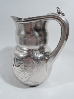 Market-Fresh Tiffany Mixed Metal Frog & Beetle Water Pitcher