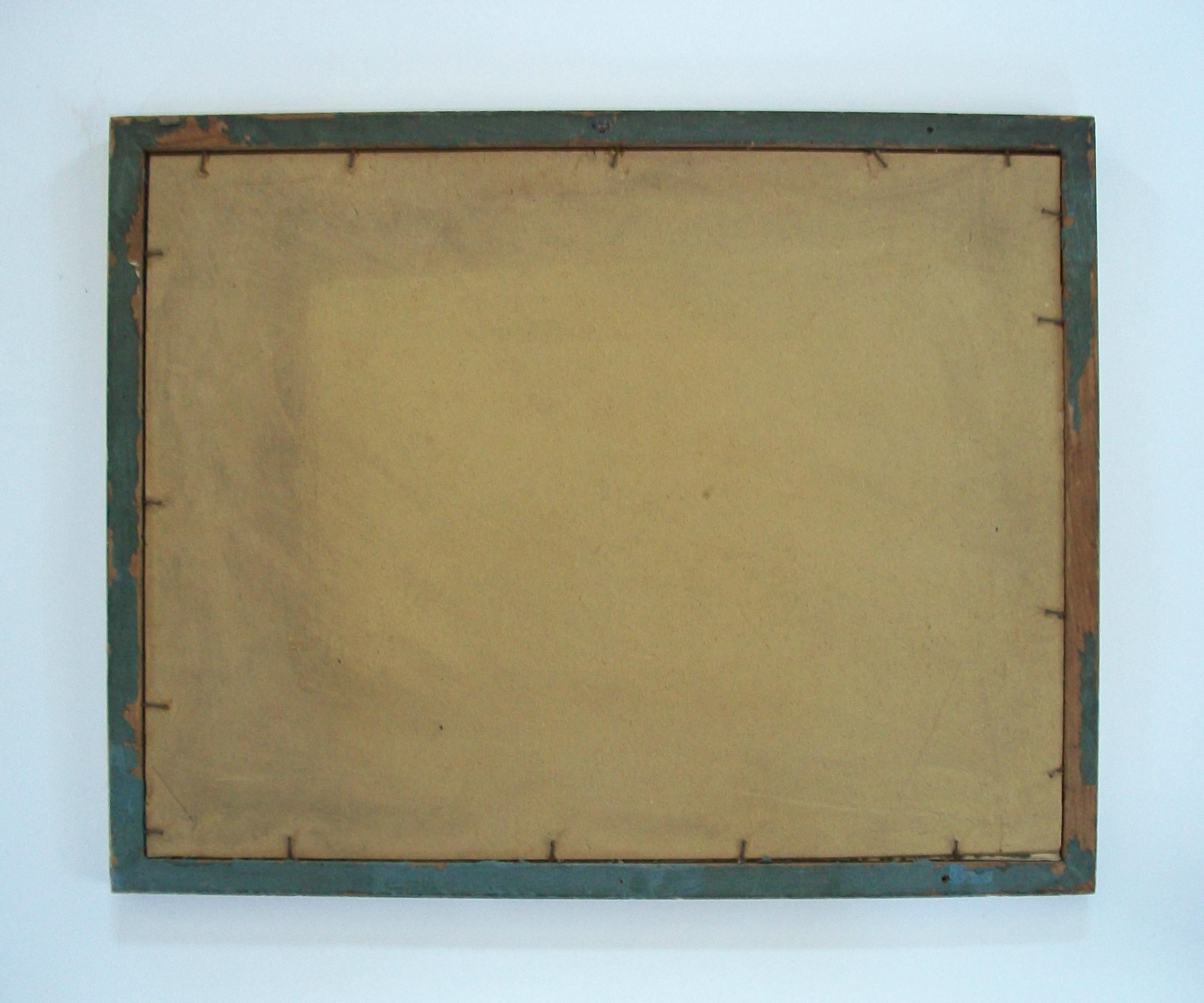 Market Square in Wijk bij Duurstede - Lithograph in Water Gilt Frame - C. 1940 For Sale 10