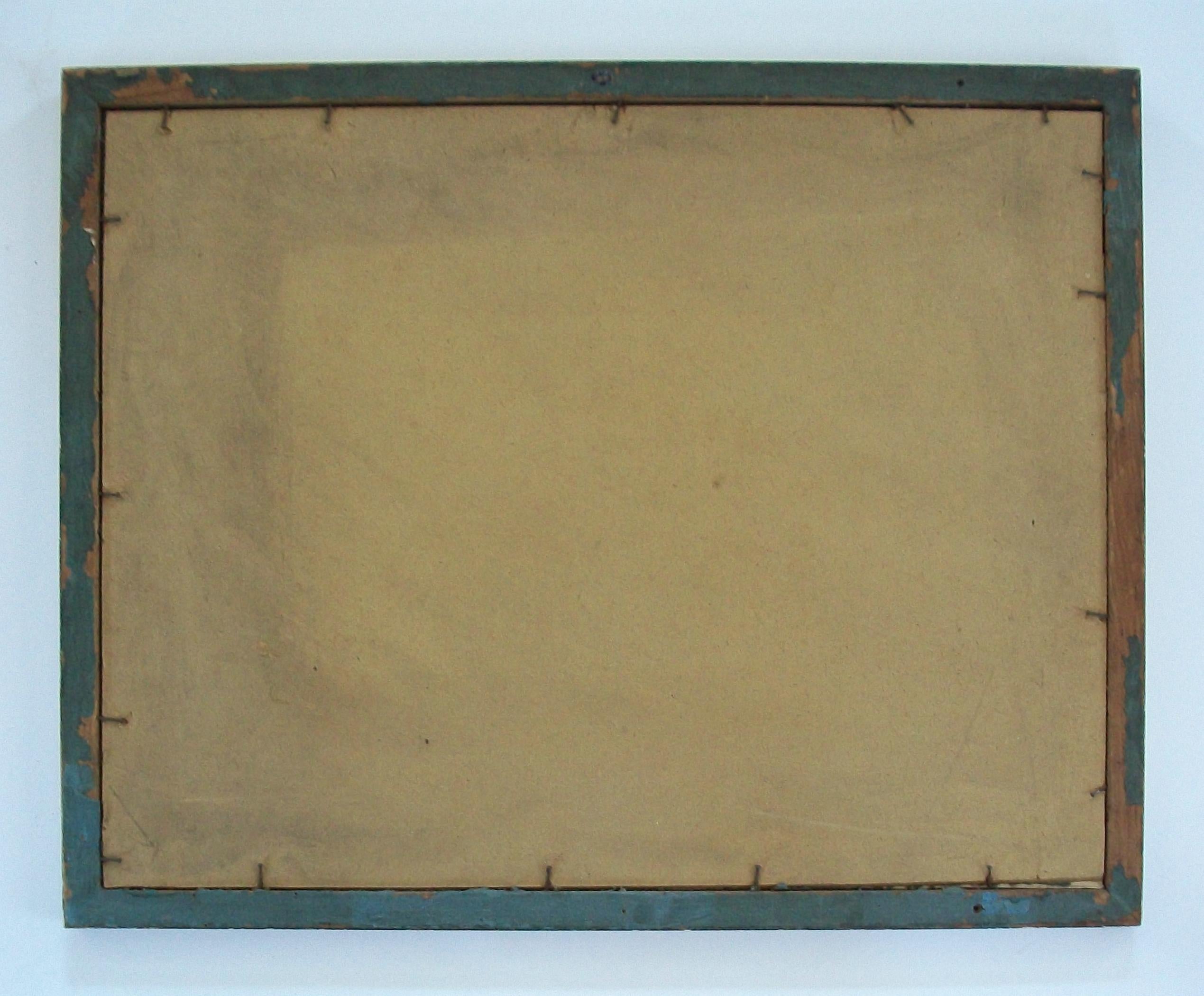Market Square in Wijk bij Duurstede - Lithograph in Water Gilt Frame - C. 1940 For Sale 11