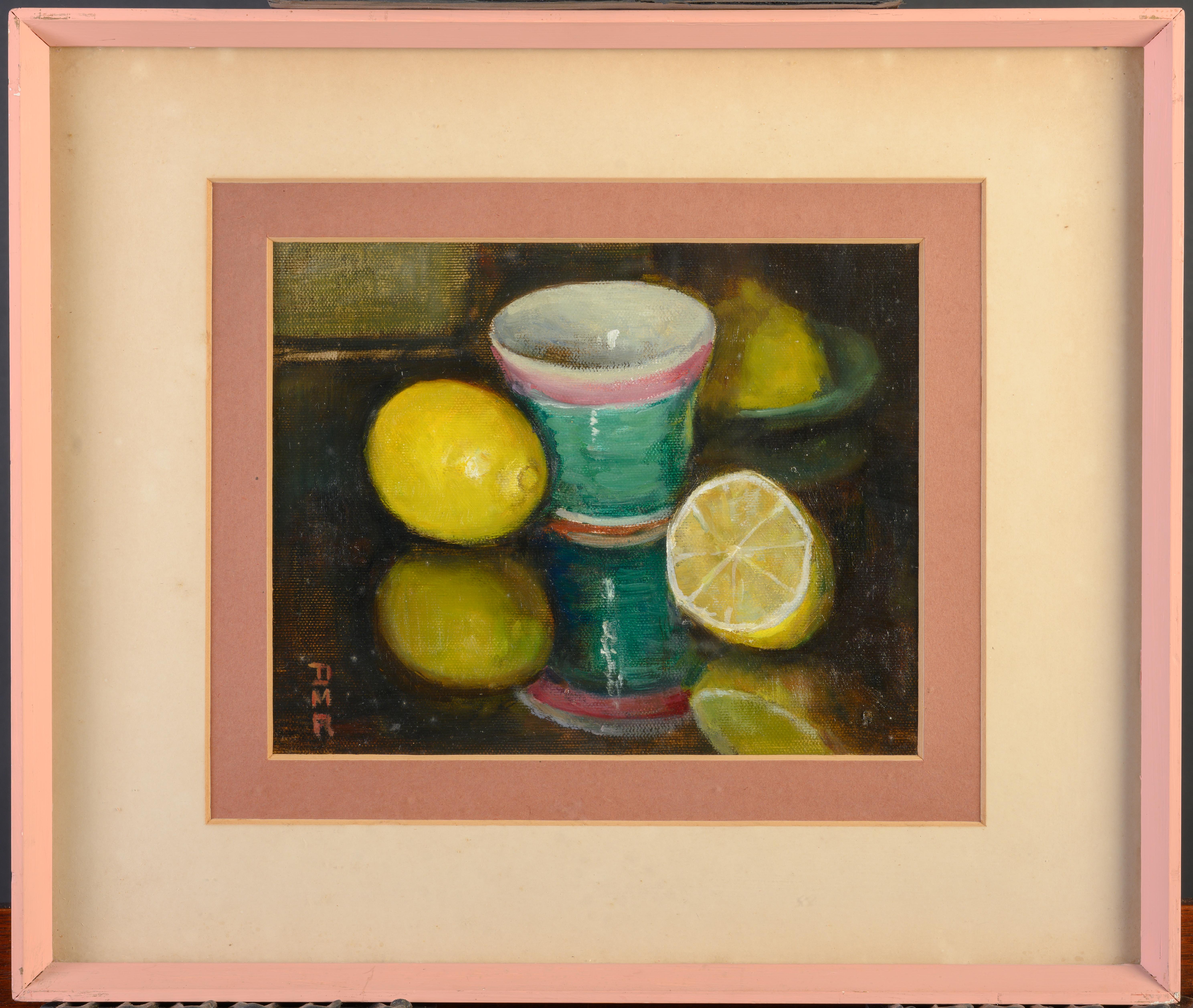 Markey Robinson Still-Life Painting - Still Life with lemons