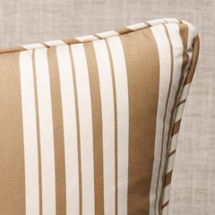 Markie Stripe Pillow in Neutral 22 x 22"