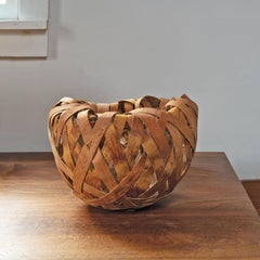 Birch Sculpture V, basket sculpture by Markku Kosonen