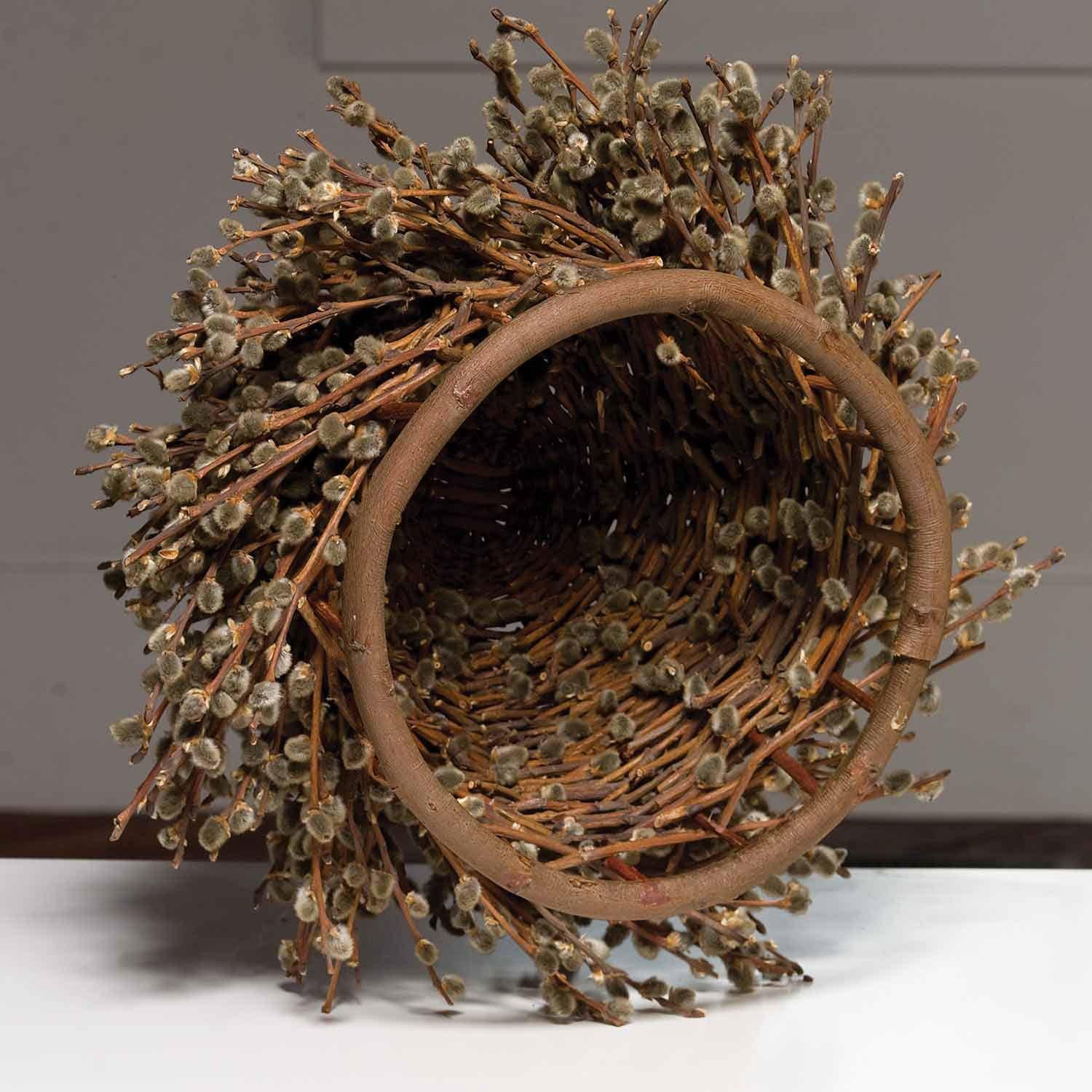 Kosonen's Pussy Willow X can be displayed on a surface as a vessel, or be mounted as a wall sculpture.

Wood was integral to the artistic practice of the late Markku Kosonen of Finland. An important aspect of his work was the ability to express