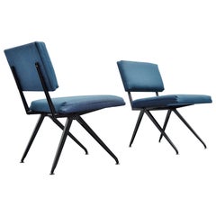 Marko Industrial Easy Chairs, Pair, Holland, 1960