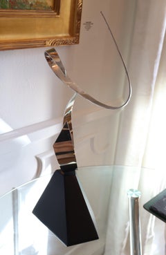 Aria", de Marko Kratohvil, escultura de acero inoxidable