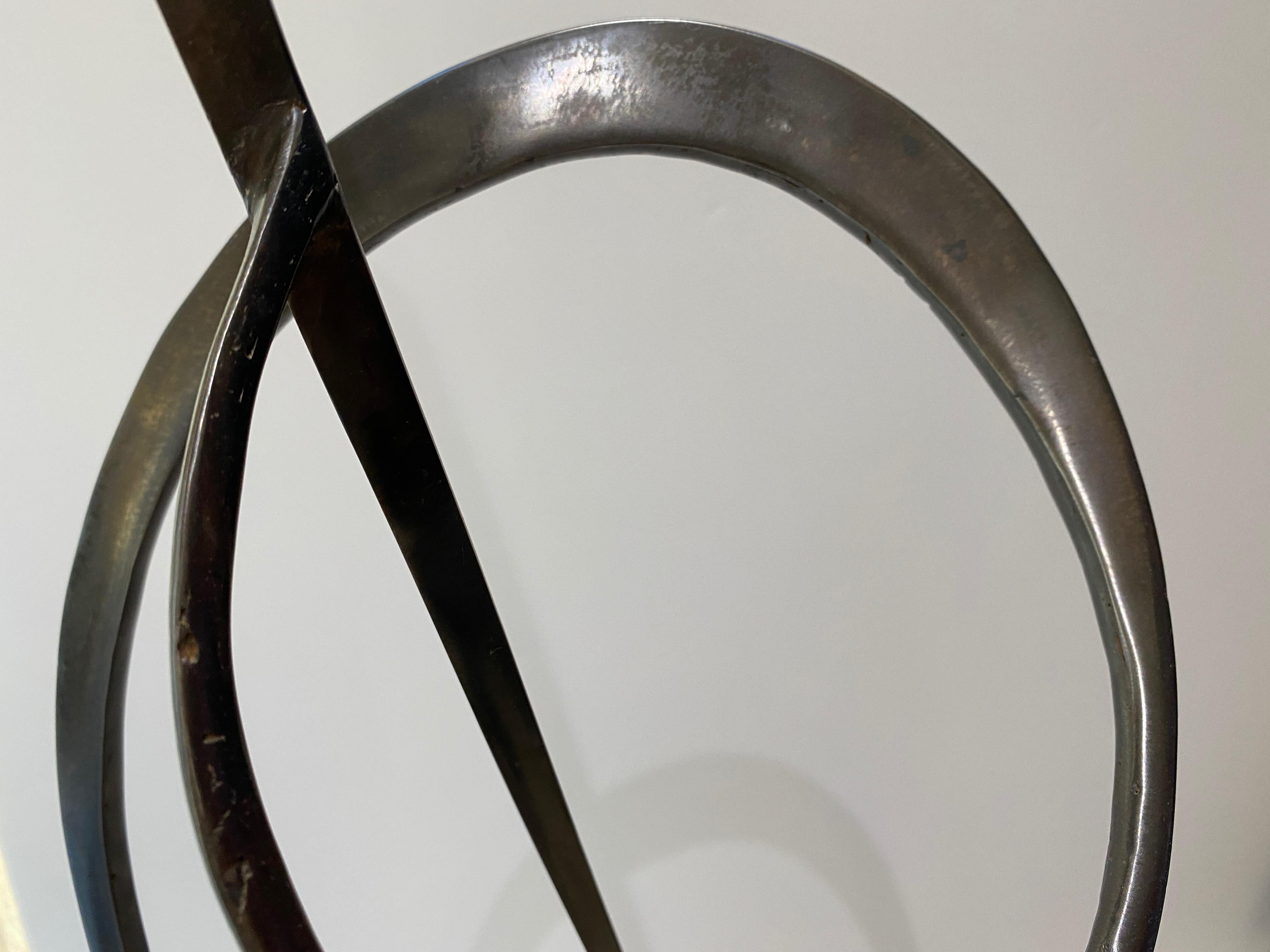 'Iron Sculpture #2, ' by Marko Kratohvil, Steel Sculpture For Sale 1