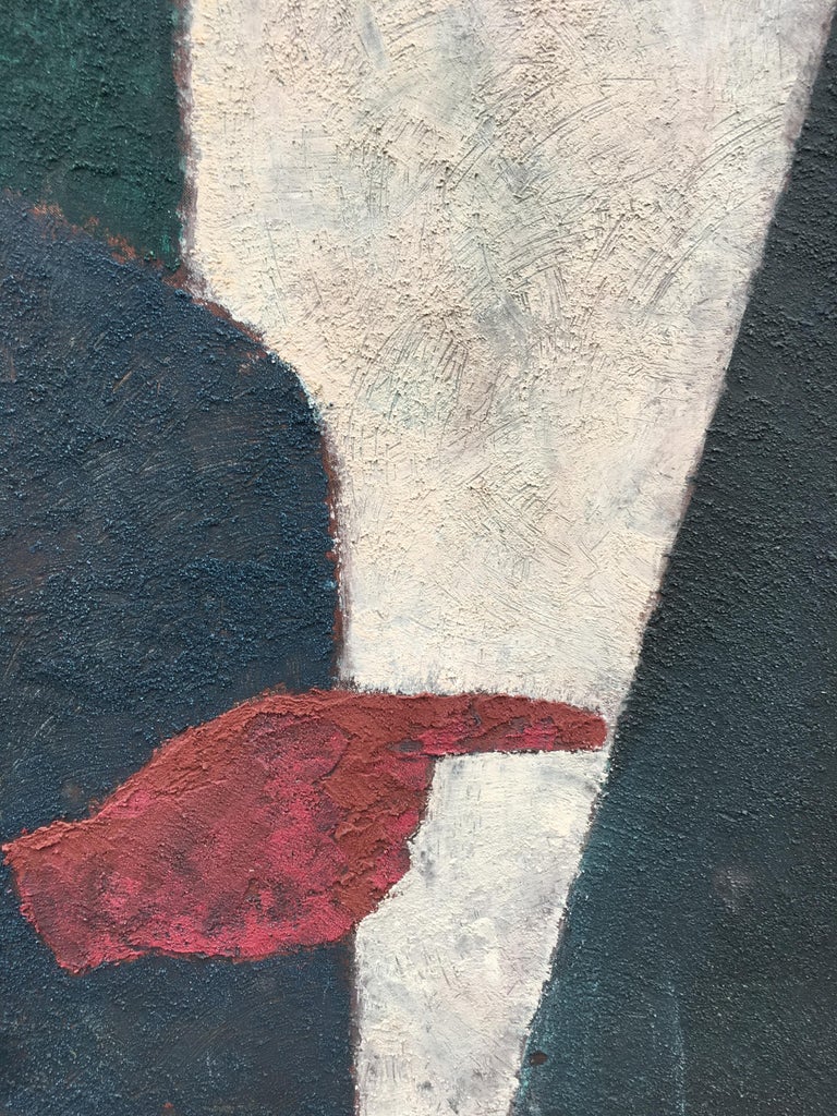 Marko Milovanovic (1965) SelfPortrait Red and Green, Dated 1991 For