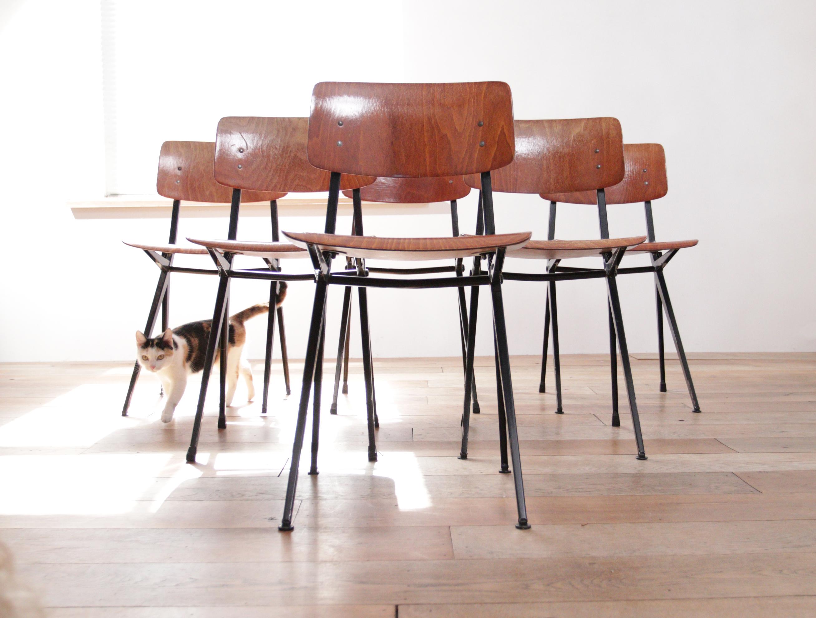 Mid-20th Century Marko S201 Ynske Kooistra Dining Room Chairs For Sale
