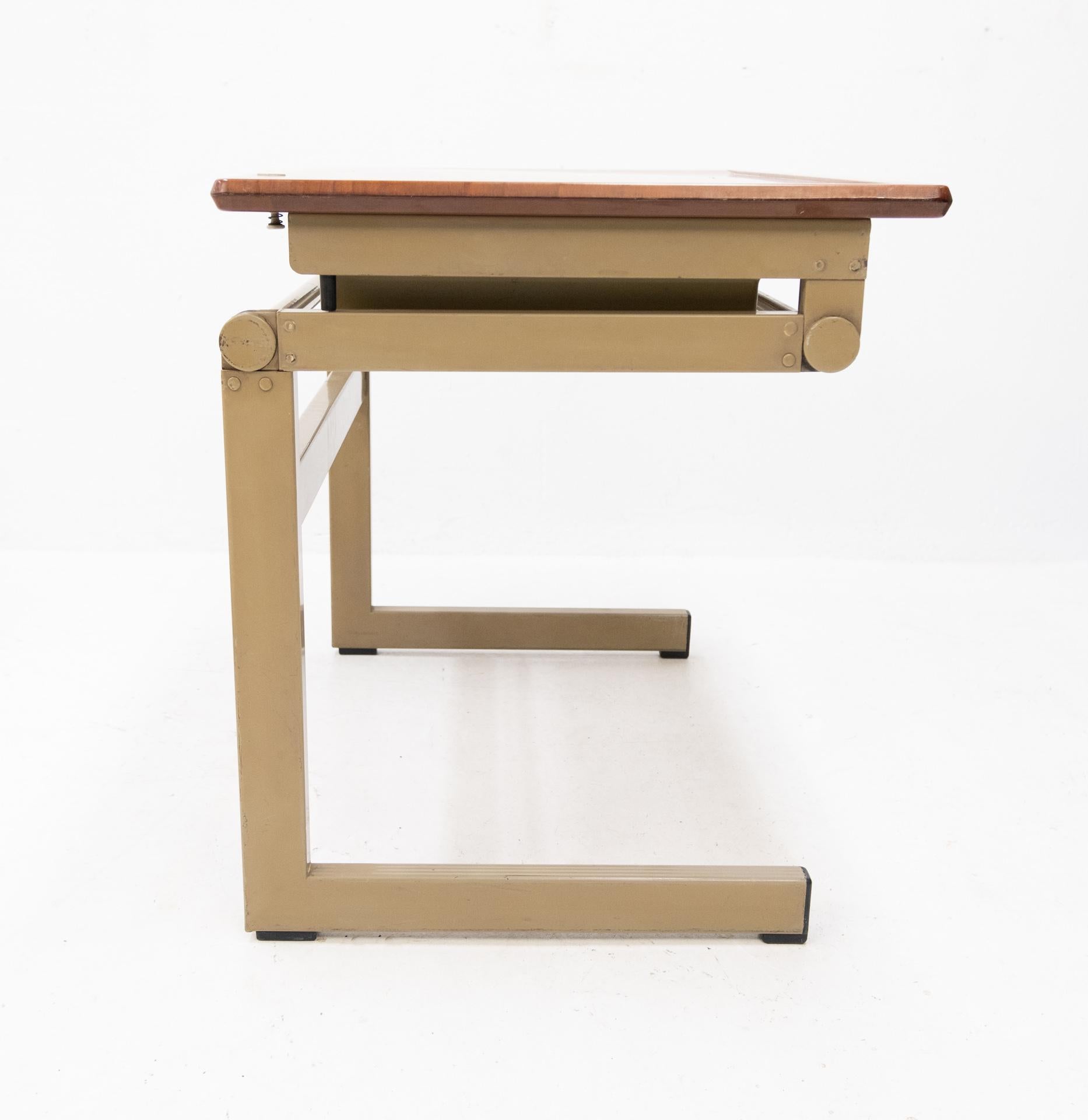 Marko Small Industrial Drawing Table, Holland, 1960s 1