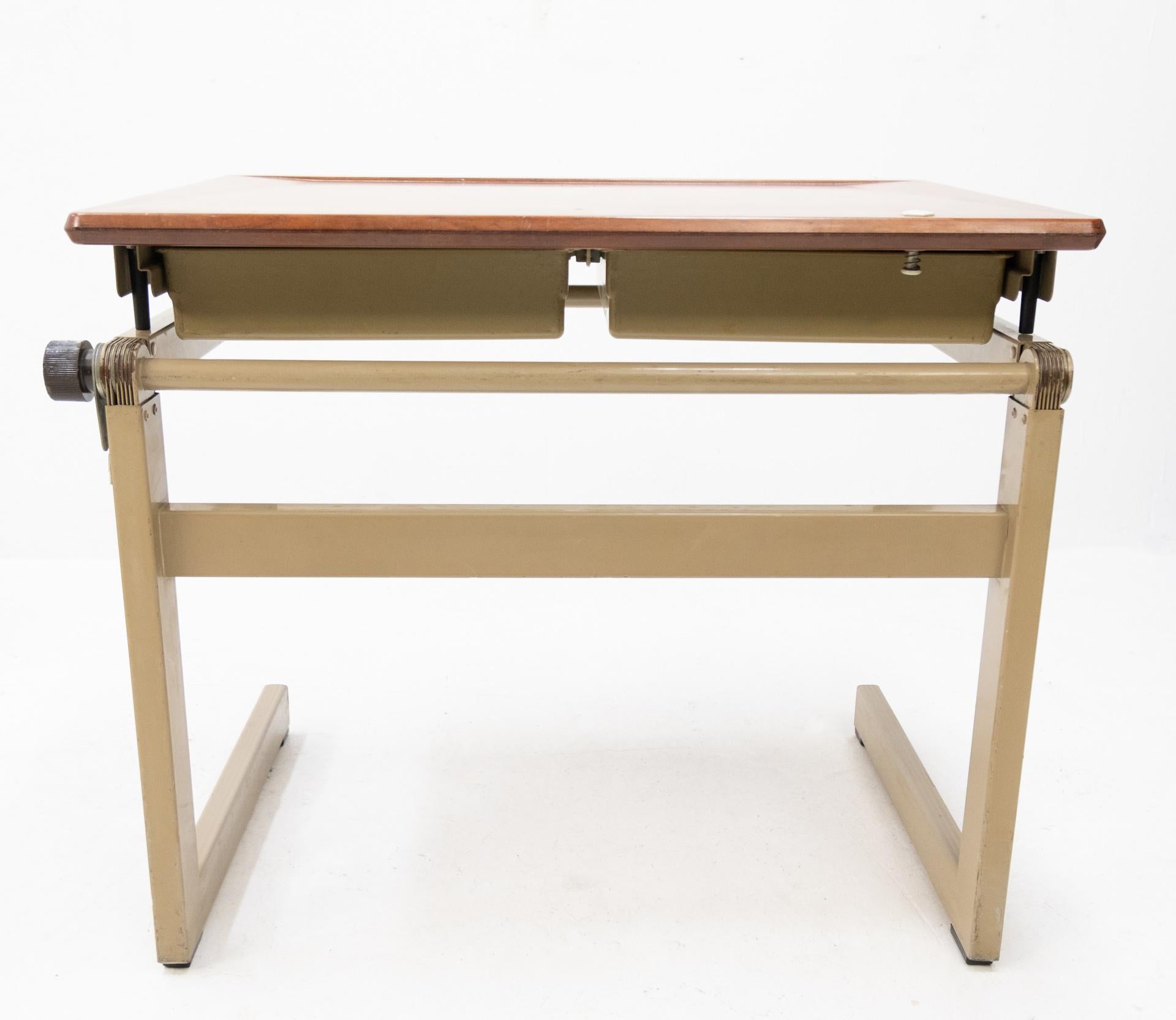 Mid-20th Century Marko Small Industrial Drawing Table, Holland, 1960s