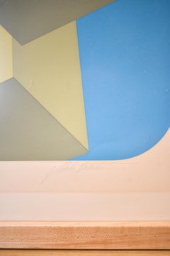 Marko Spalatin "Cube Section II" Serigraph