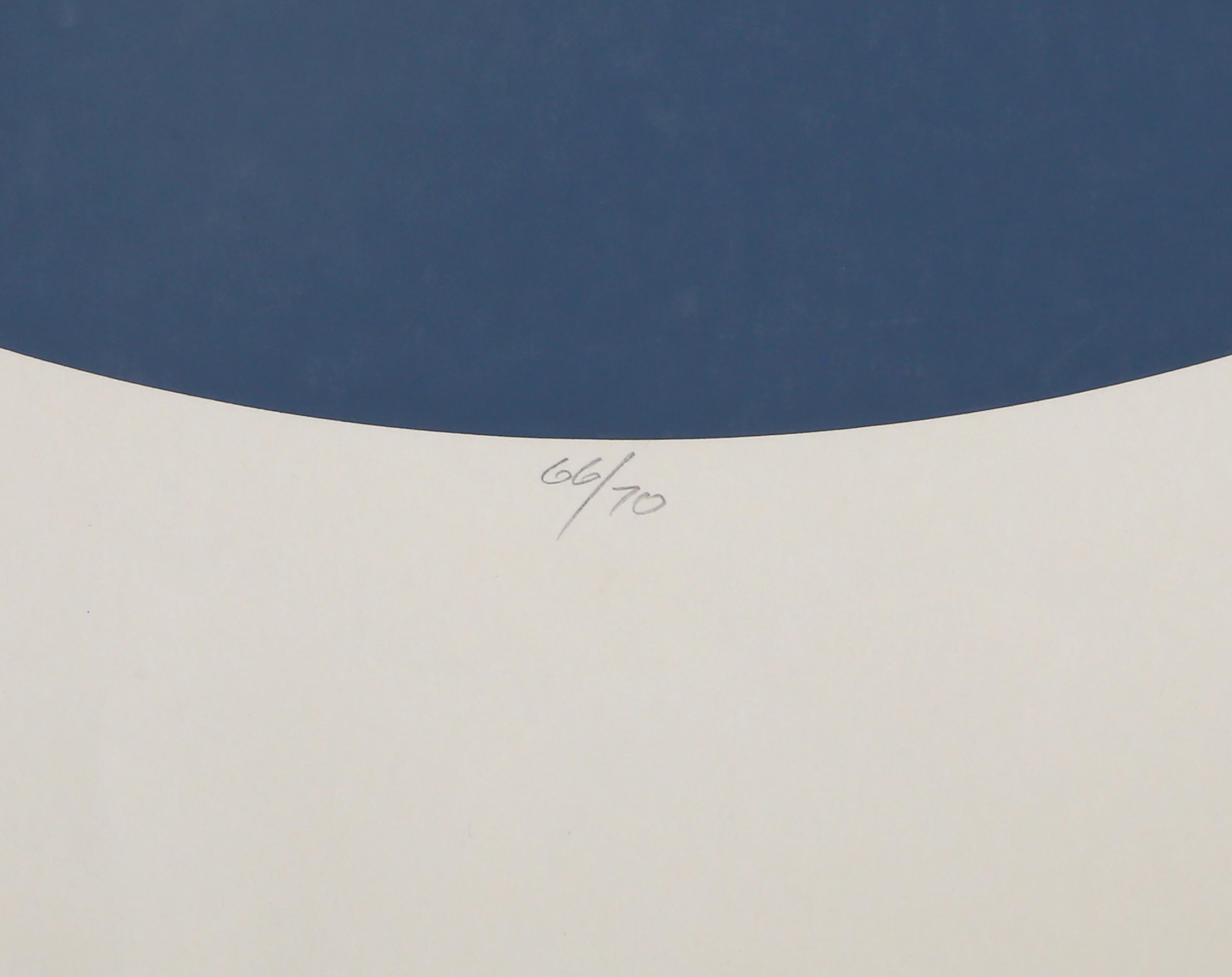 Oblik VIII, Geometrischer abstrakter Siebdruck von Marko Spalatin im Angebot 2