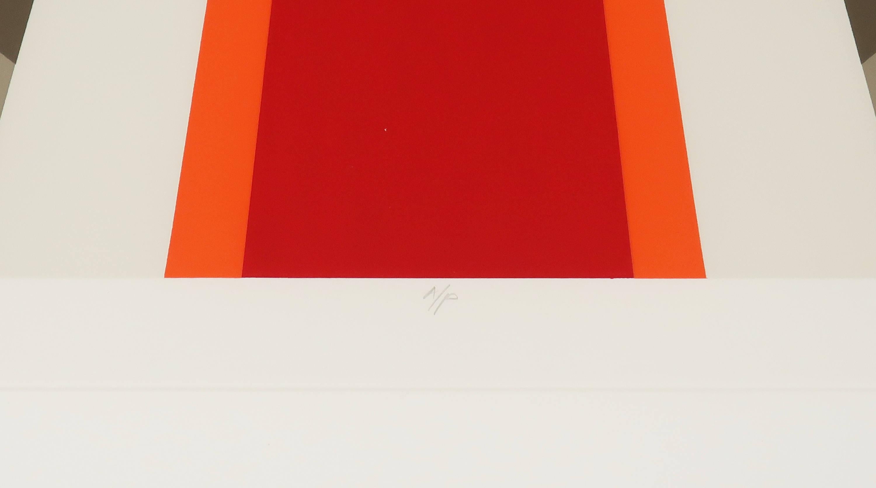 Marko Spalatin “Uxmal III” Serigraph, 1980 In Good Condition In Brooklyn, NY